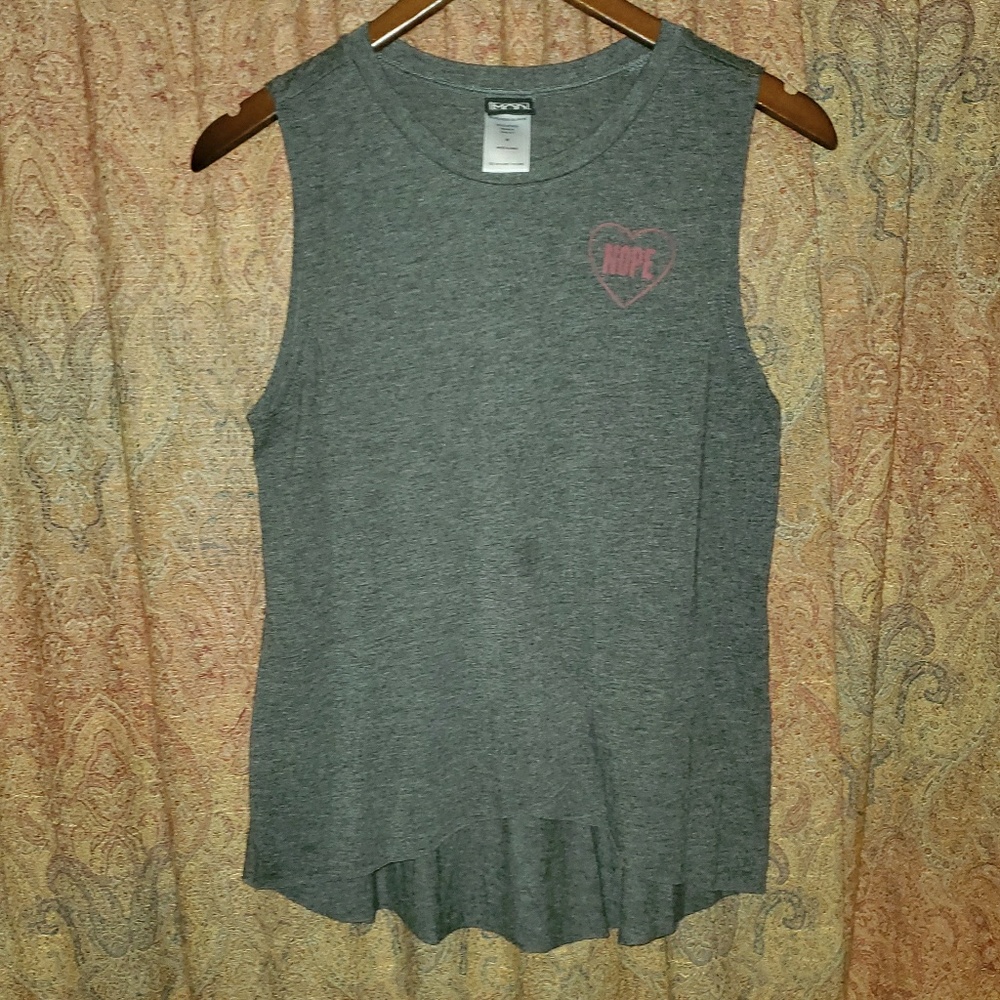 Modern Lux Sleeveless Tee Shirt Sz: Med